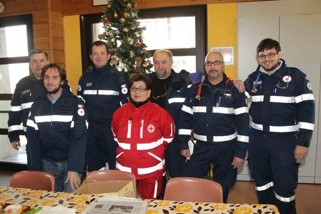 Natale in croce rossa